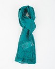 Bonneterie - Turkooisblauwe sjaal Plop 