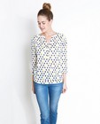 T-shirts - Zachte blouse met allover print
