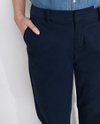 Donkerblauwe katoenen pantalon - null - JBC