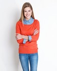 Truien - Rode tweedelige trui