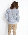 Pulls - Pull gris tricoté avec col châle