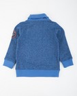Sweaters - Trui met opschrift en sjaalkraag