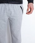 Pantalons - Gespikkelde sweatbroek, slim fit