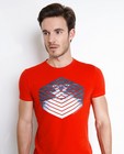 T-shirt met geometrische fotoprint - null - Quarterback