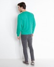 Sweaters - Groene sweater met opschrift