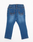Jeans - Blauwe jegging met lichte wassing