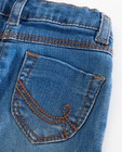 Jeans - Blauwe jegging met lichte wassing