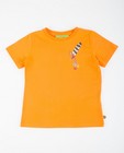 Oranje T-shirt met print ZulupaPUWA - null - Zulu Papuwa