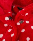 Nachtkleding - Rode kamerjas met bollen