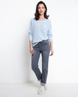Jeans - Grijze straight fit jeans