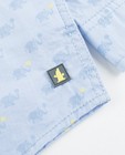 Chemises - Babyblauw hemd met strikje Bumba