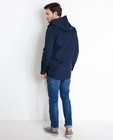 Jassen - Marineblauwe jas met slim fit