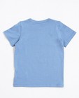 T-shirts - Grijsblauw T-shirt met print