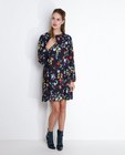 Blauwgrijze jurk met wilde bloemen - null - JBC