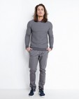Grijze slim fit chino  - null - Iveo