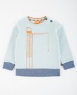 Sweaters - Lichtblauwe sweater Kaatje