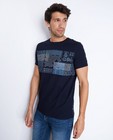 T-shirts - Marineblauw T-shirt met print