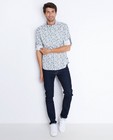 Hemden - Roomwit hemd met paisley print