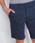 Shorts - Marineblauwe chinoshort