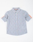 Hemden - Gestreept hemd met papegaaienprint