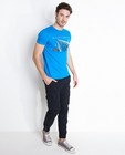 T-shirts - T-shirt bleu avec impression photo