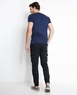 Pantalons - Zwarte verwassen cargobroek