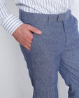 Pantalons - Kostuumbroek van een linnenmix