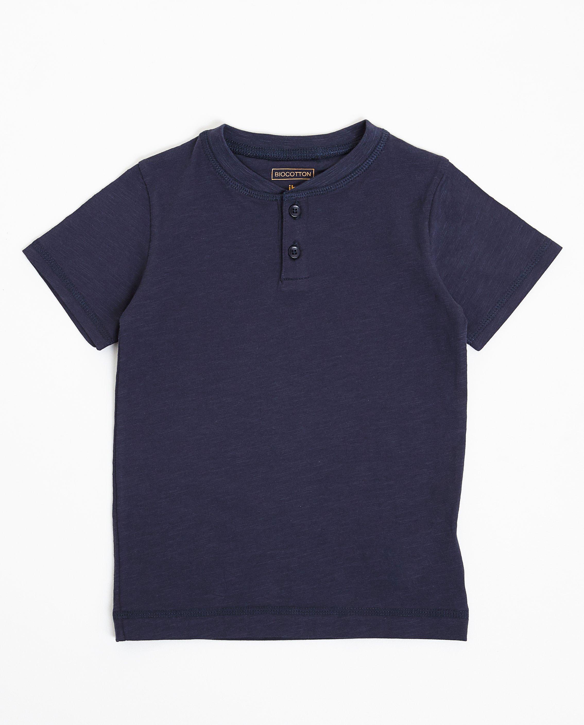 T shirt met knoopjes hotsell