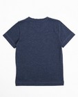 T-shirts - Blauw T-shirt van biokatoen