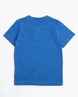 T-shirts - Blauw T-shirt van biokatoen