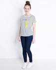 Gestreept T-shirt met eenhoornprint - null - Groggy