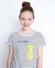 T-shirts - Gestreept T-shirt met eenhoornprint