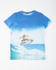 Blauw T-shirt met surfprint - null - JBC