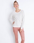 Bouclé sweater met glitterprint - null - Groggy