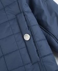 Jassen - Donkerblauwe gewatteerde jas