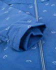 Manteaux - Blauwe jas met smiley print