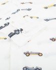 Hemden - Wit hemd met autoprint
