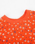 Sweats - Rode trui met bloemenprint