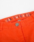 Pantalons - Vuurrod broek, slim fit