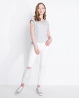 Broeken - Witte super skinny jeans