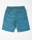 Shorts - Blauwe sweatshort