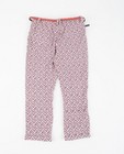 Pantalons - Viscose broek met print Prinsessia