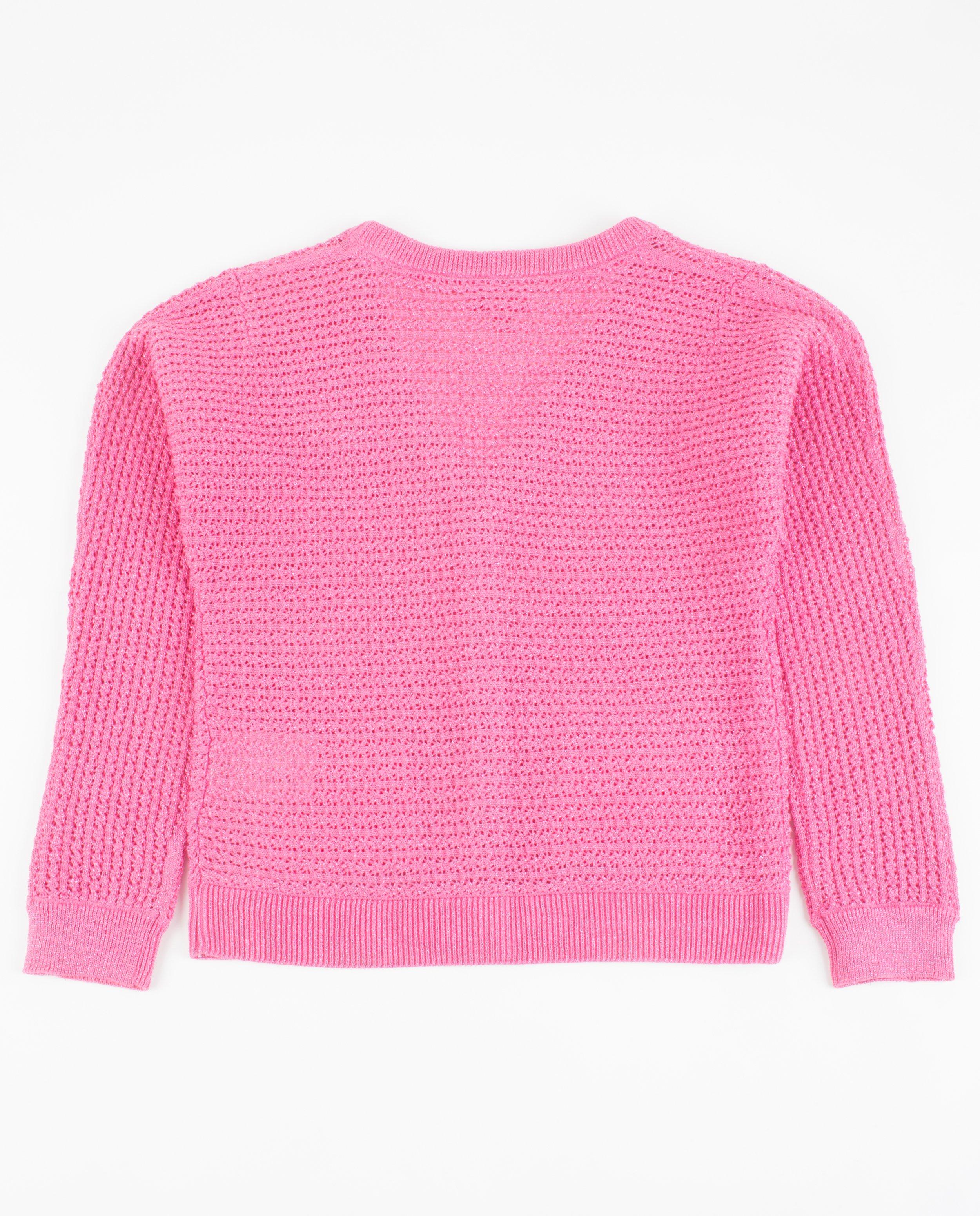 Cardigan - Roze glittercardigan Soy Luna