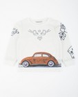 Sweaters - Roomwitte sweater met print