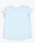 T-shirts - Lichtblauw T-shirt met print Maya
