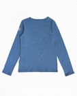 T-shirts - Grijsblauwe longsleeve, biokatoen I AM