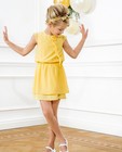 Kleedjes - Gele jurk met volant