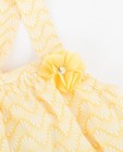 Robes - Gele jurk met glitterprint