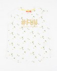Wit T-shirt met vogelprint Ketnet - null - Ketnet