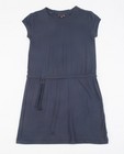 Donkerblauwe jurk met tunnelkoord - null - JBC